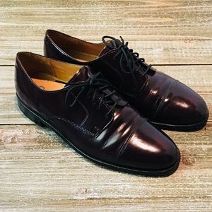 Cole Haan Mahogany Leather Men’s Dress Shoes